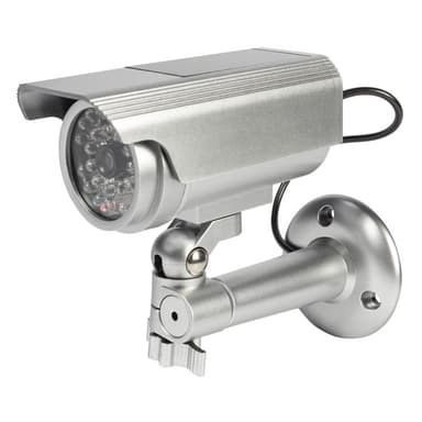 König Dummykamera IP44 Sølv