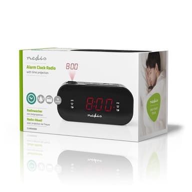 Digital clockradio med projektion