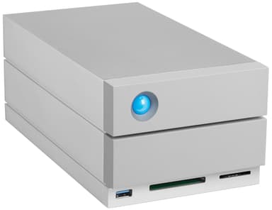 LaCie 2big Dock 12TB Thunderbolt 3 RAID lagring
