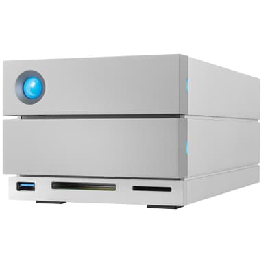 LaCie 2big Dock 12TB Thunderbolt 3 RAID lagring