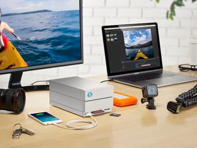 LaCie 2big Dock 12TB Thunderbolt 3 RAID lagring