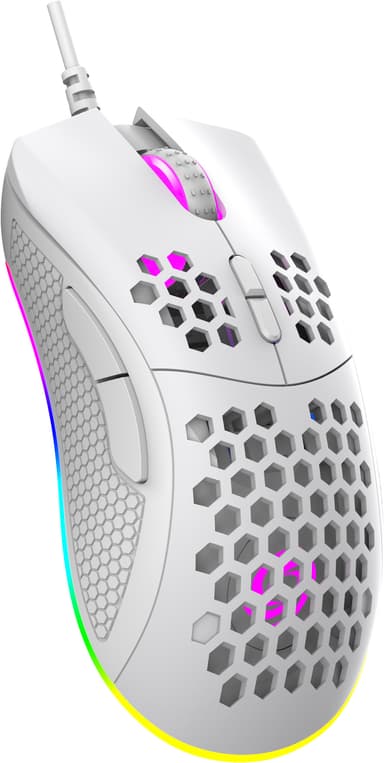 NOS M-600 V2 gaming mus (hvid)