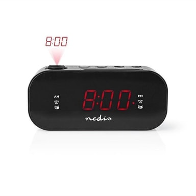 Digital clockradio med projektion Elgiganten