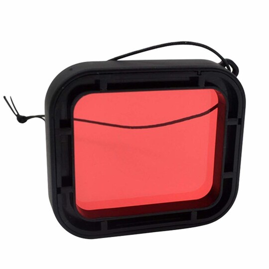 Rødt filter - dykfilter til GoPro Hero 5 / 6 | Elgiganten