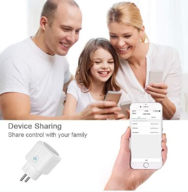 Wifi Smart Plug fjernbetjening 2.4 Ghz
