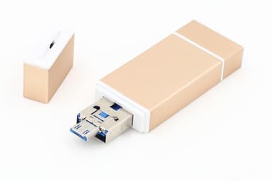 Adapter til hukommelseskort til iPhone, iPad, Android - pink