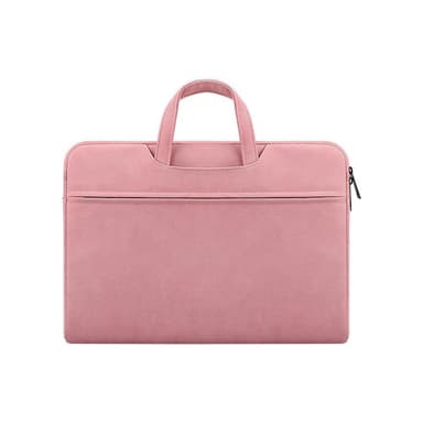 Laptoptaske 13,3 tommer PU læder - pink