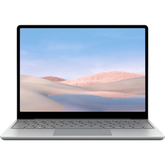 Microsoft Surface Laptop Go 12" bærbar computer i5/8GB/128GB (platin)