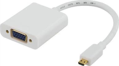 Qnect micro - VGA adapter (0,2 m) | Elgiganten