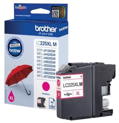 Brother blækpatron LC-225XLM XL Magenta