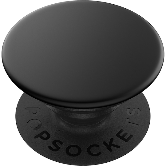 Popsockets Premium greb til mobile enheder (aluminum black)