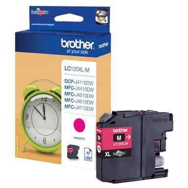 Brother blækpatron LC-125XLM Magenta XL