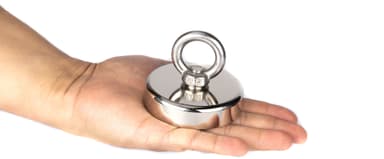 Supermagnet til magnetisk fiskeri - 250 kg