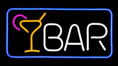 Neonskilt 60cm "BAR"