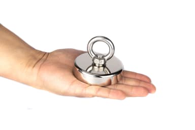 Supermagnet til magnetisk fiskeri - 250 kg