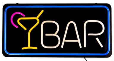 Neonskilt 60cm "BAR"