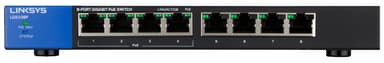 Linksys LGS108P 8-ports Gigabit PoE Plus switch