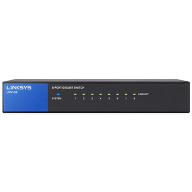 Linksys LGS108 8-ports Gigabit switch