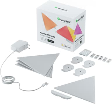 Nanoleaf Shapes Triangles starterkit (4 paneler)
