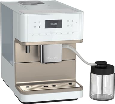 Miele CM 6 espressomaskine 11579670 (hvid/stål)