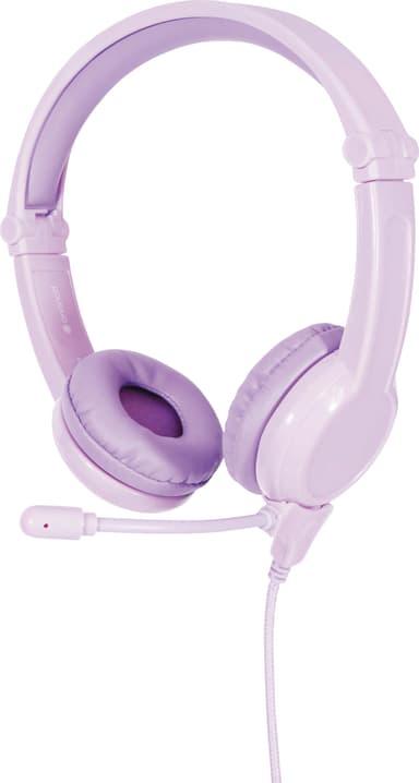 BuddyPhones Galaxy on-ear høretelefoner (lilla)