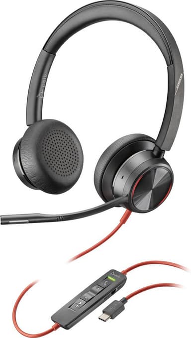 Plantronics Poly BlackWire 8225 USB stereoheadset