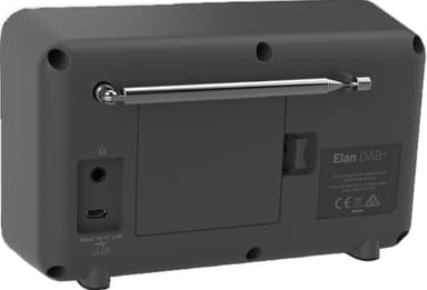 Pure Elan DAB+/FM-radio (sort)