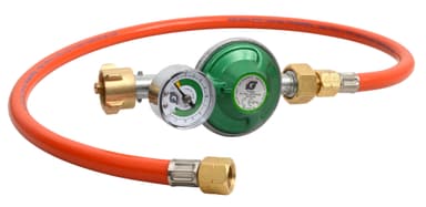 Gasregulator inklusive sikkerhedsmanometer 1,1 m SE