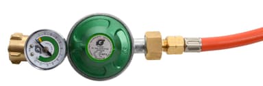 Gasregulator inklusive sikkerhedsmanometer 1,1 m SE
