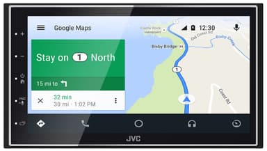 JVC Double DIN Dab+ mediemodtager KW-M745DBT