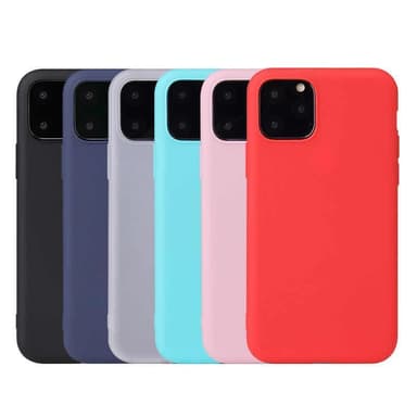 SKALO iPhone 12 Pro Ultratynd TPU-skal - Sort