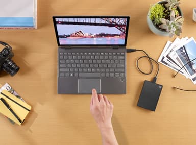 Seagate OneTouch 5TB ekstern harddisk (sort)