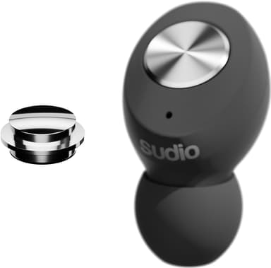 Sudio Tolv trådløse in-ear hovedtelefoner (sort)
