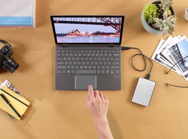 Seagate OneTouch 5TB ekstern harddisk (sølv)