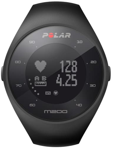 Polar M200 GPS sportsur - sort