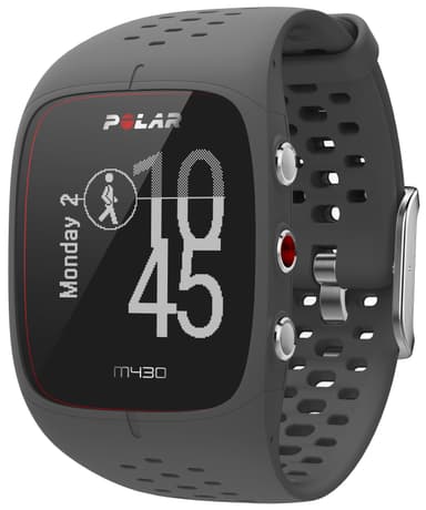 Polar M430 HR sportsur (sort)