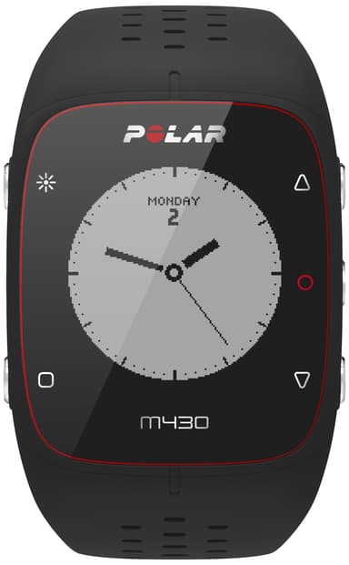 Polar M430 HR sportsur (sort)