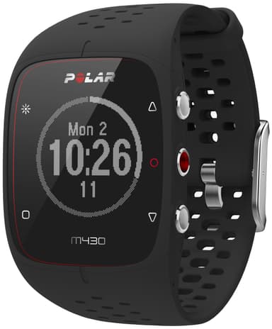 Polar M430 HR sportsur (sort)