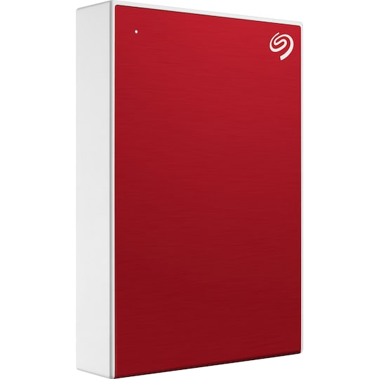 Seagate OneTouch 5TB ekstern harddisk (rød)