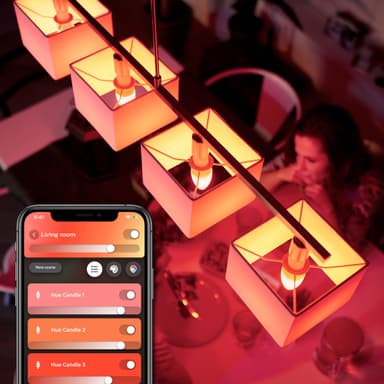 Philips Hue WCA LED-pærer 5W E14 HUEWCAE142PKBT