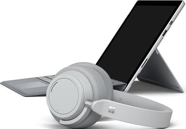 Microsoft Surface Headphones 2 wireless around-ear høretelefoner (grå)