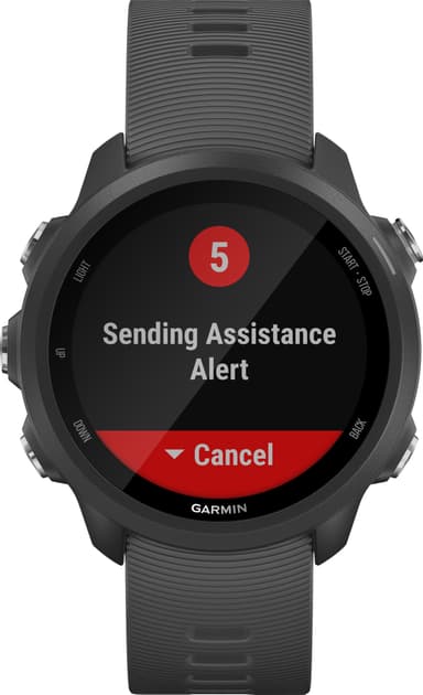 Garmin Forerunner 245 sportsur (sort)