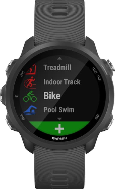 Garmin Forerunner 245 sportsur (sort)