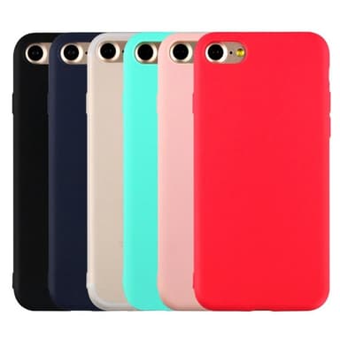SKALO iPhone 7/8 Ultratynd TPU-skal - Pink