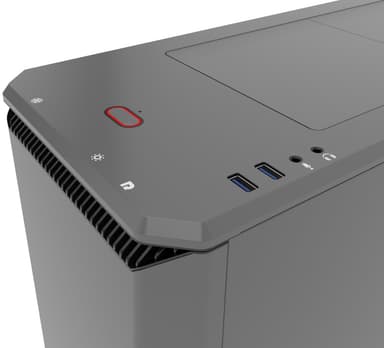 Phanteks Eclipse P400s PC-kabinet (grå/vindue)
