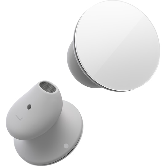 Microsoft Surface Earbuds true wireless in-ear høretelefoner (lysegrå)