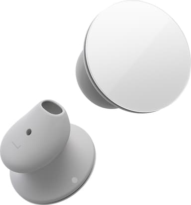 Microsoft Surface Earbuds true wireless in-ear høretelefoner (lysegrå)