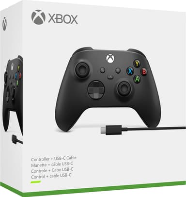 Xbox Series X og S Wireless controller med USB-C-kabel