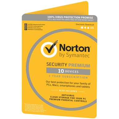 Norton Security Premium (10 enheder)