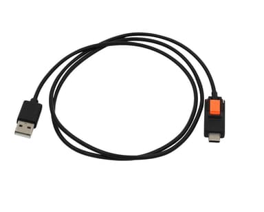 USB til Micro USB + til USB-C kabel - 1m - 2in1